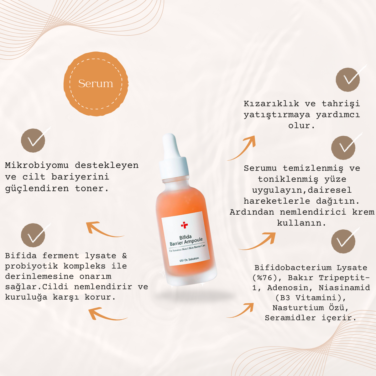 CUSKIN Dr. Solution Bifida Barrier Ampoul 50 ml - Görsel 2